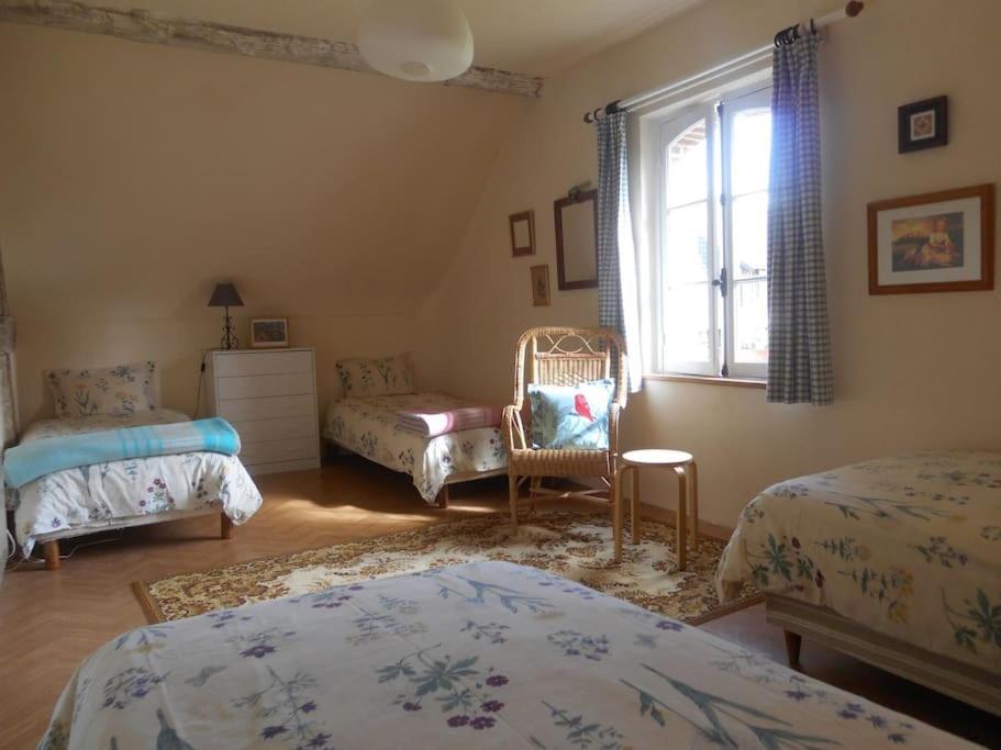 La Ferme Du Chateau Fauguernon Экстерьер фото